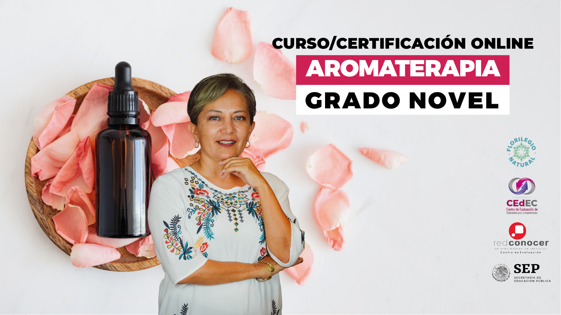Curso / Certificación: Aromaterapia grado novel