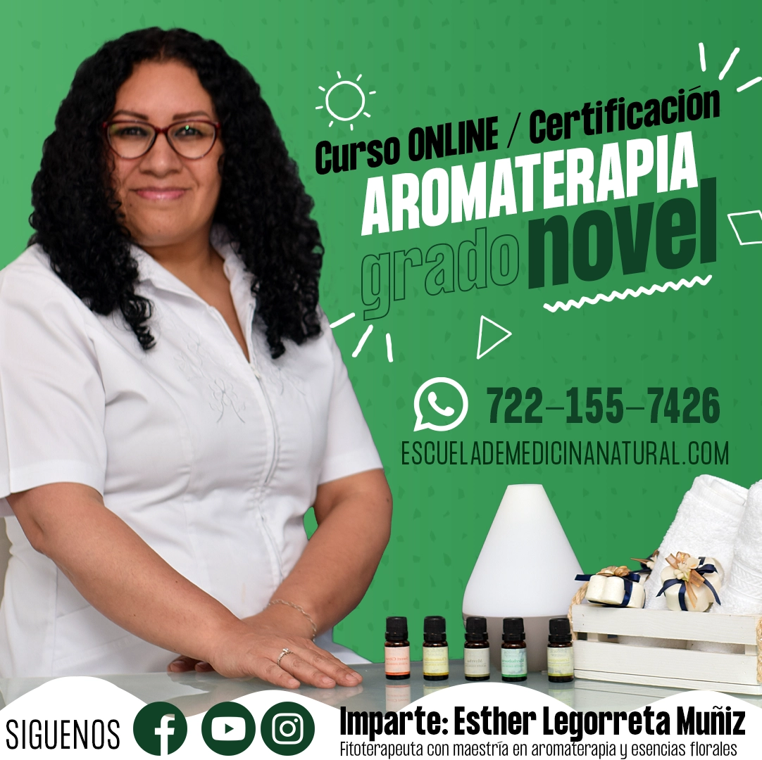 Curso / Certificación: Aromaterapia grado novel