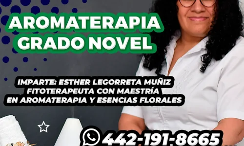 Curso / Certificación: Aromaterapia grado novel