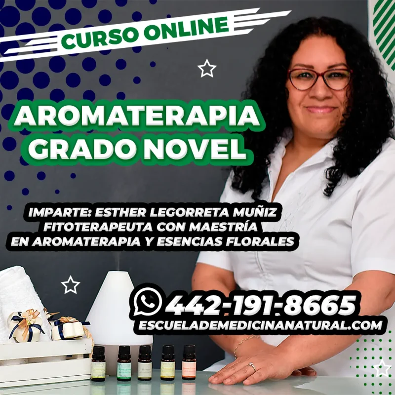 Curso / Certificación: Aromaterapia grado novel